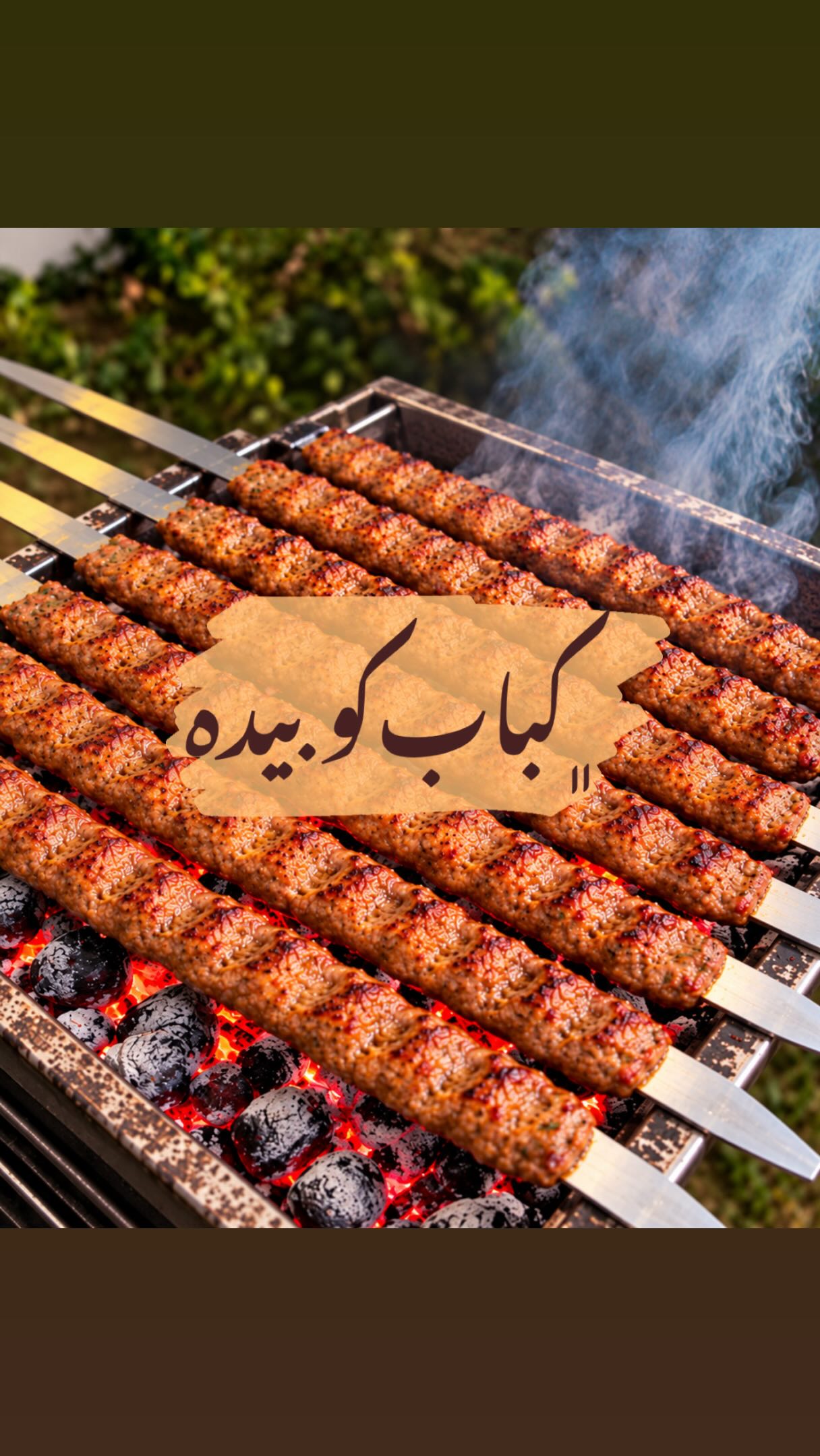 کباب کوبیده از صفحه اینستاگرام زهرا